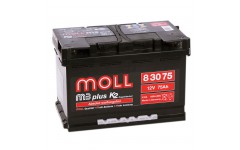 MOLL M3 Plus 75А/ч о.п.