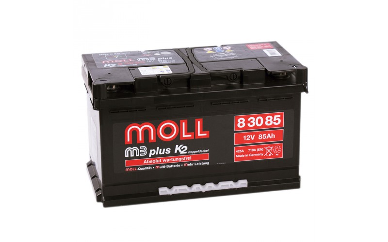MOLL M3 Plus 85А/ч о.п.